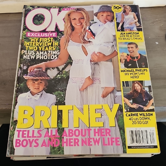 Britney Spears Other - OK! Magazine Issue Featuring Britney
